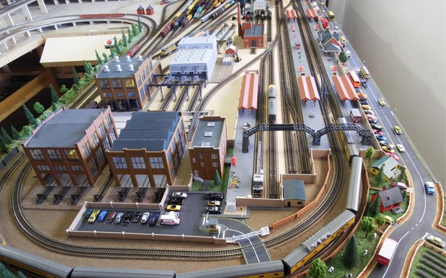 Die regterkanste deel van die uitleg wat reeds voltooi is